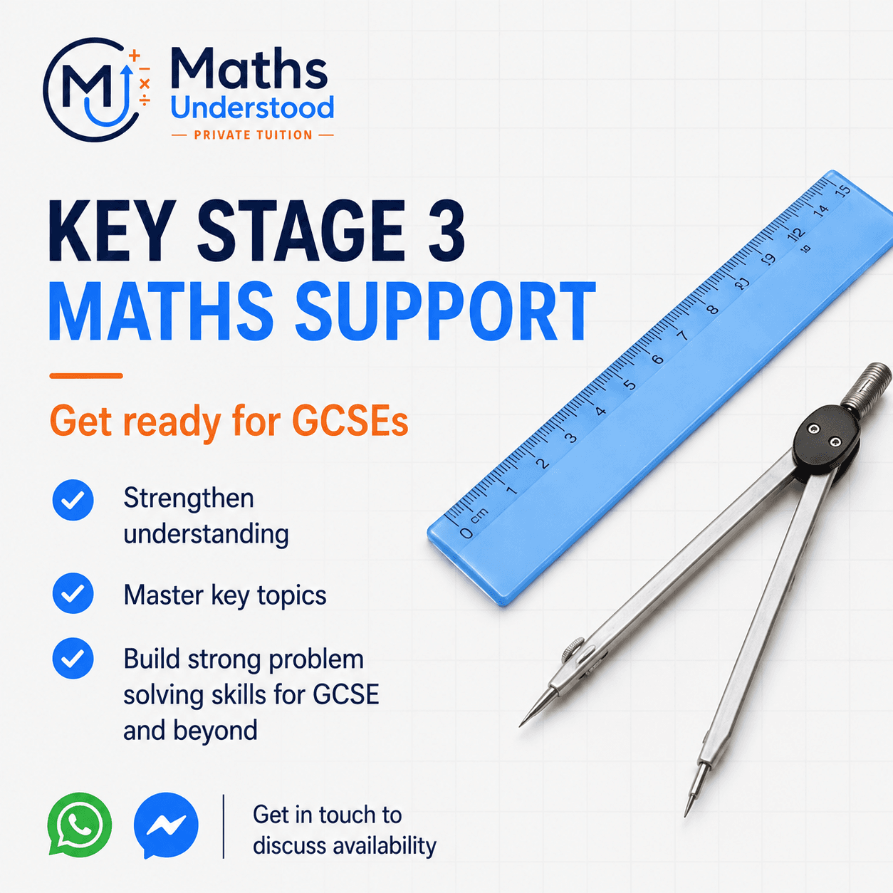 Maths Understood Key Stage 3 maths support advert